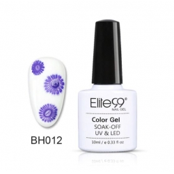 Водно Стъкло Лак Цъфтящ като Цвете 10мл BH012 Elite99